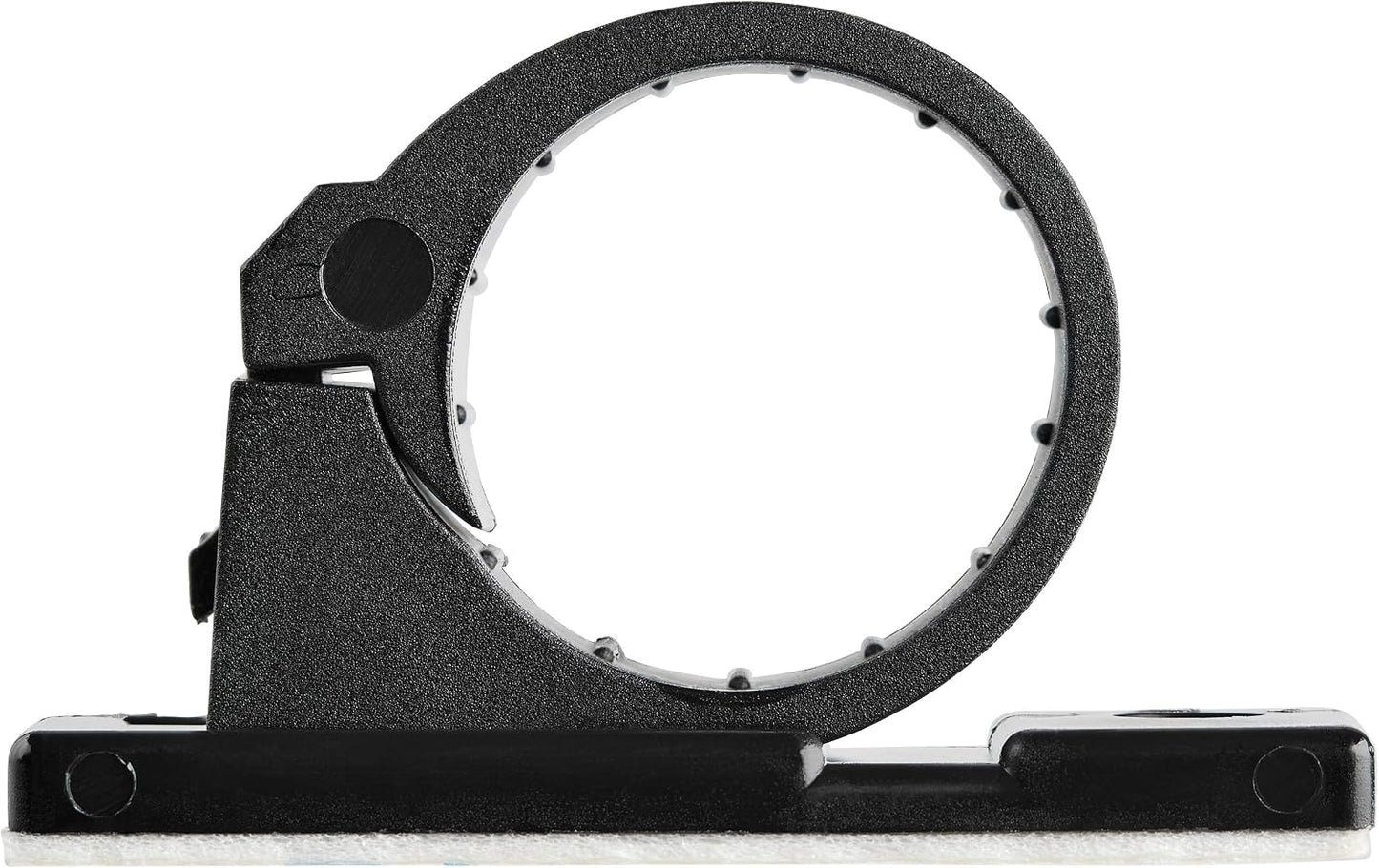StarTech 100 Adhesive Cable Management Clips, Black, TAA, Sticky (CBMCC2) | Nylon Self Adhesive Clamp UL/94V-2 Fire Rated, Network/Ethernet/Office Desk/Computer Cord Organizer, Wire Holders