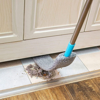 Microfiber Duster Kit High Reach Ceiling Fan Duster with Extendable Pole 100" Telescoping Cobweb Duster for Cleaning, Bendable Head Washable Duster for Ceiling, Fan, Furniture