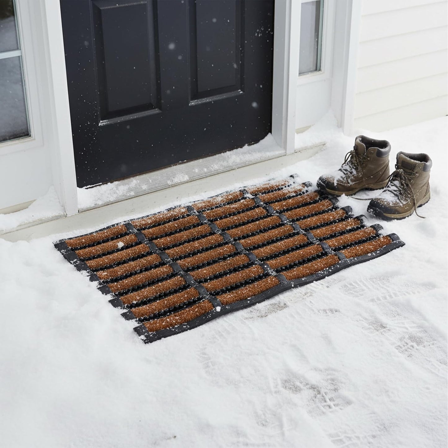 Calloway Mills 112981830 Snow and Mud Scraper Doormat 18" x 30"