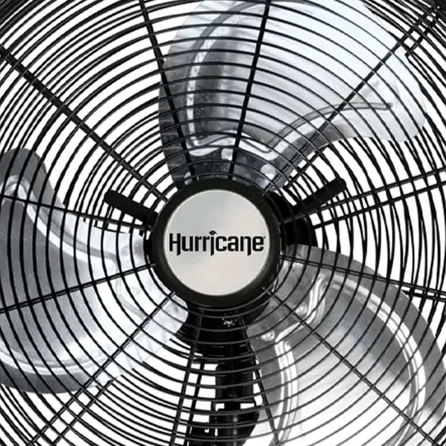 Hurricane Classic 6 Inch Clip Fan, 2 Speed Portable Desk Table Fan with Tilt, White