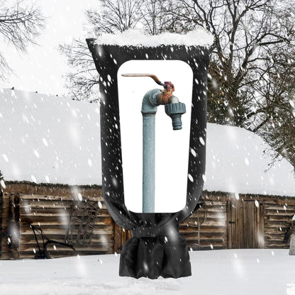 28'' x 15'' Large Faucet Cover for Winter, Outdoor Hydrant Covers Freeze Protection, Waterproof Faucet Sock for Spigot Garden Lawn Yard Farm Bibb Pipe