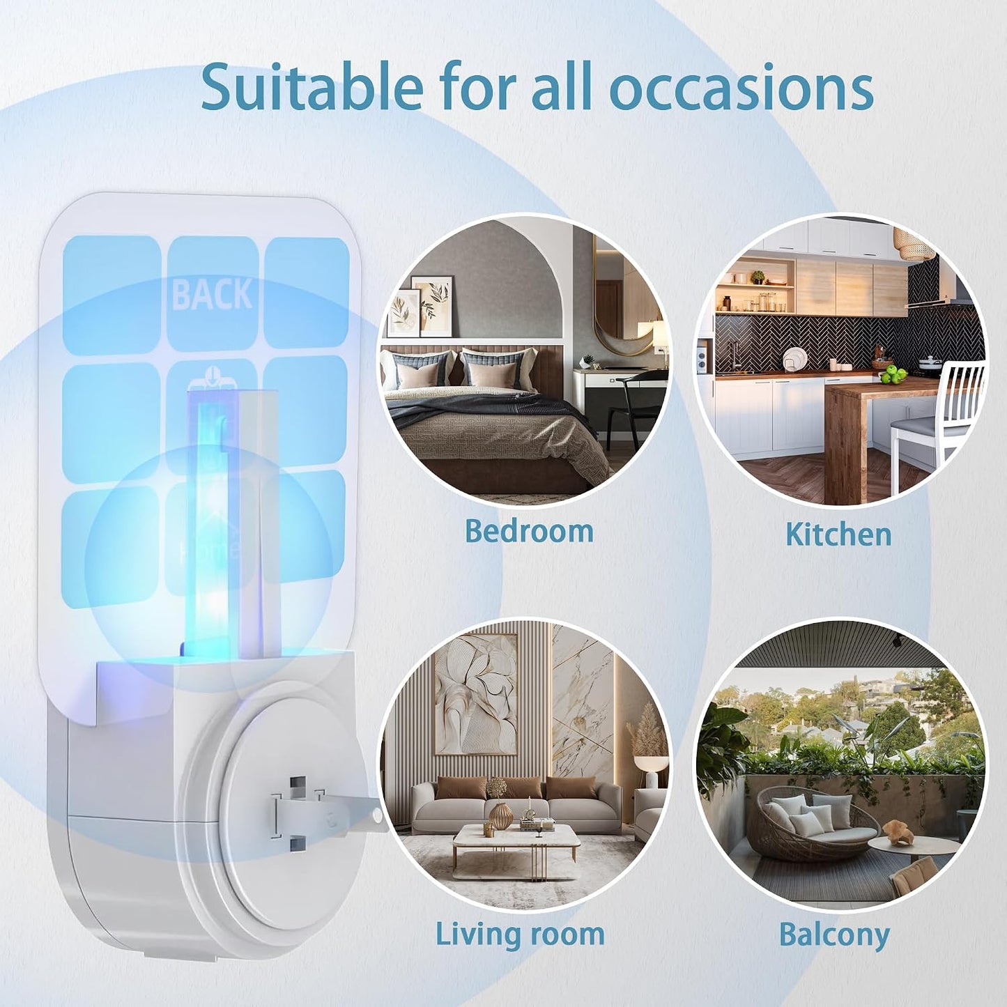 40 Pack Fly Trap Refill Compatilble with Safer Home Fly Trap Refill Flying Insect Trap for SH502, SH503, 23005-06 and DT3005w,Indoor Fruit Fly Traps Refill