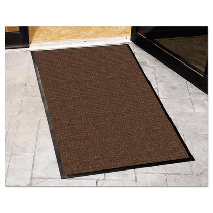 Guardian WaterGuard Indoor/Outdoor Wiper Scraper Floor Mat, Rubber/Nylon, 3'x4', Grey