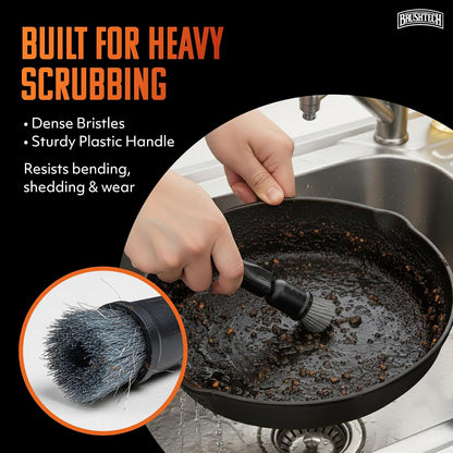 BRUSHTECH – Brushtech Same As Steel Wool for Non Sticks – Black