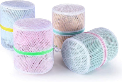 GOGOODA 7 PCS Mesh Laundry Bags, Delicates Washing Bags | Multisize for Sweater Blouse Hosiery Bras Machine Wash Bags for Travel Storage Organization