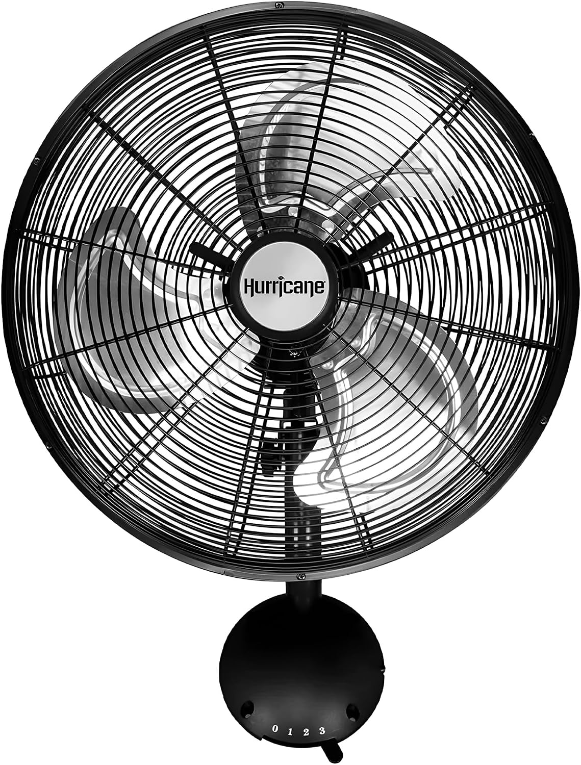 Hurricane Classic 6 Inch Clip Fan, 2 Speed Portable Desk Table Fan with Tilt, White