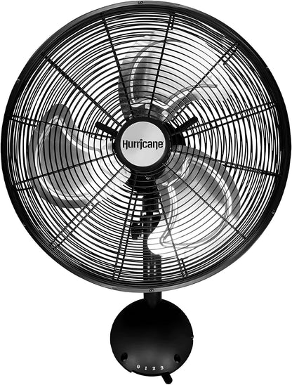 Hurricane Classic 6 Inch Clip Fan, 2 Speed Portable Desk Table Fan with Tilt, White