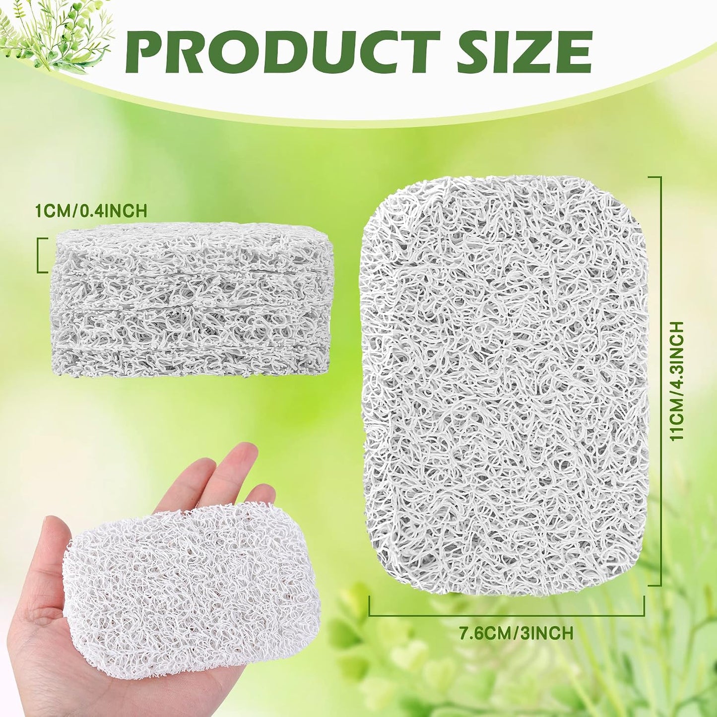 4pcs Soap Lifting Pad for Bar Soap,Beige Non-Slip Soap Saver Pads Self Draining Soap Bars Holder Pads for Kitchen Bathroom Travel Hotel Shower Cleaning Supplies