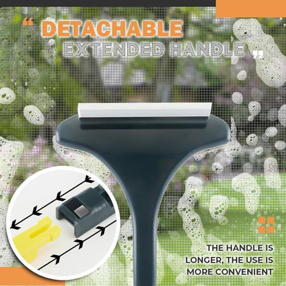 Multifunctional Screen Brush Household Tool Double-Sided Window Glass Cleaner Plastic Clean Screen Window Dust Cleaning Tool