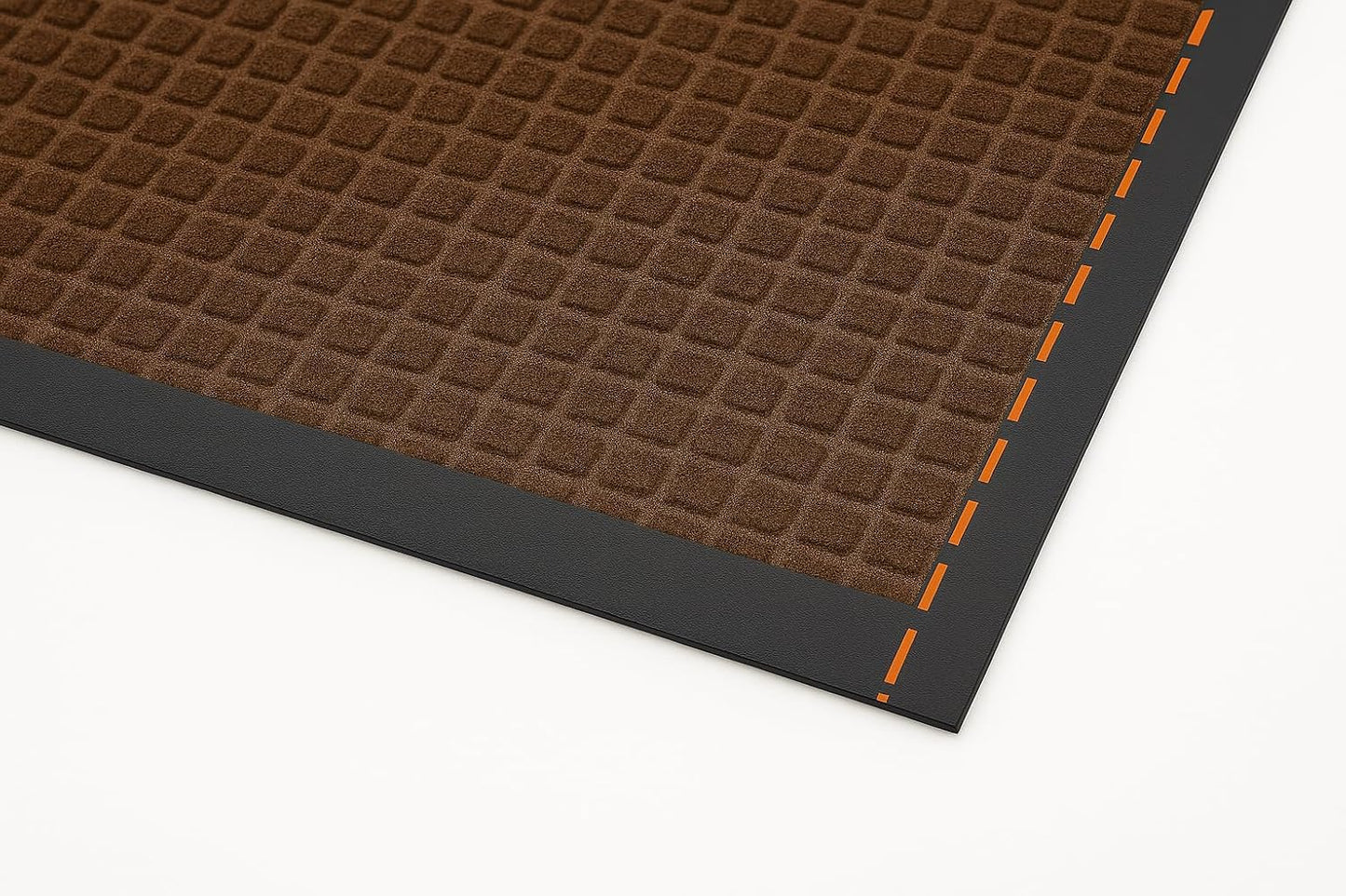 Guardian WaterGuard Indoor/Outdoor Wiper Scraper Floor Mat, Rubber/Nylon, 3'x4', Grey