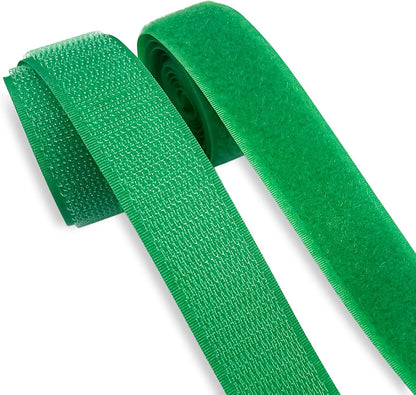 1 inch Black Hook and Loop Tape 1 Yd Self Adhesive Tape Sticky Back Heavy Duty Fastener Ideal for Window Fixing Net Carpets DIY Project Handmade Craft Home Office