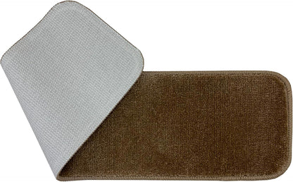Comfy Collection Stair Tread Treads Indoor Skid Slip Resistant Carpet Stair Tread Treads Machine Washable 8 ½ inch x 30 inch (1 Piece, Beige)