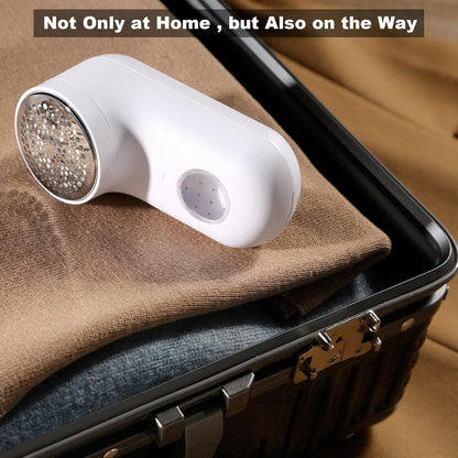 Fabric Shaver, Electric Lint Remover, USB Rechargeable Sweater Shaver, Cordless Clothes Defuzzer, Portable Pills Trimmer for Clothes, Furniture(2.0 Pro, Beige)