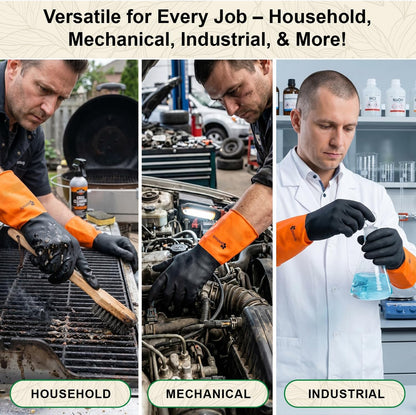 Gastody™ - Chemical Resistant Gloves, Reusable,Heavy Duty Safety Work Gloves,Resist Acid,Oil,Alkali - S-M-L-XL-XXL Size