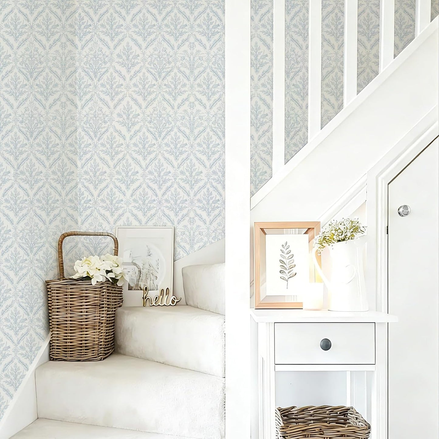 YXTII 17.3" × 78.7" Vintage Wallpaper Peel and Stick Self Adhesive Removable Neutral Wallpaper for Bedroom Drawers Cabinets