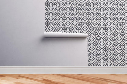 Peel and Stick Wallpaper Roll 17.5 x 216 Whispering Tales Design in Vinyl Sticker Paper for Accent Panels, Bedroom, Kitchen, Office or Shelf Liner