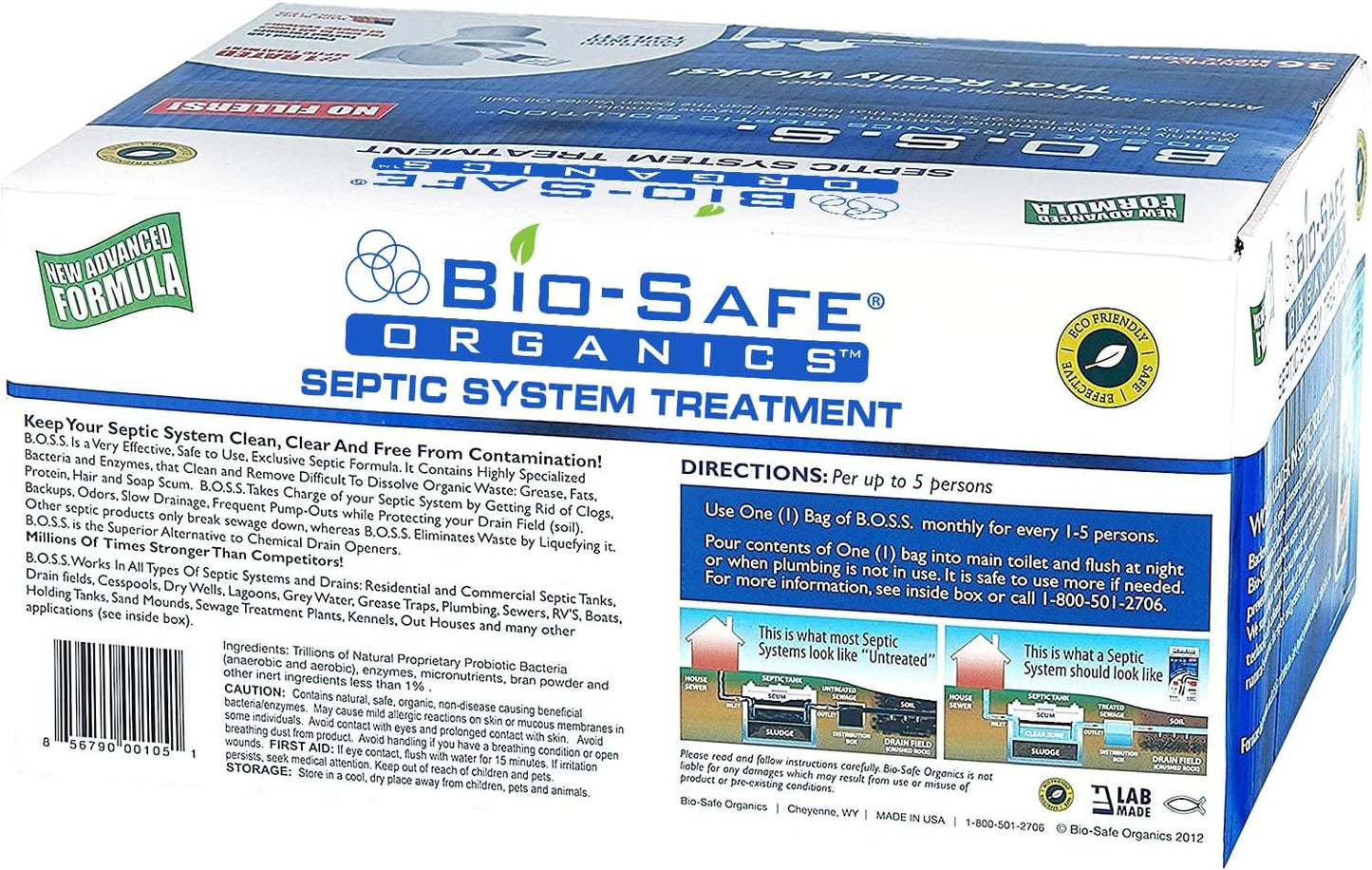 DrainFix & Septic Restorer – 32 oz Enzyme Septic Tank Treatment & Drainfield Restoration – Organic Drain Cleaner for Sewer Lines, RV & Home Plumbing – Safe for Pipes & Septic Systems