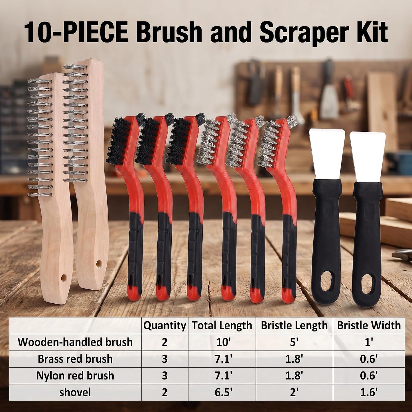 13PCS Window Sill Cleaner Tools - Deep Clean Crevice Cleaning Brush for Window/Door Tracks, Sill, Tile Lines, Kitchen Gunk, Bathroom Counters