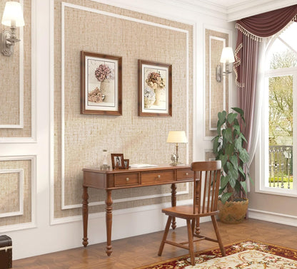 Beige Grasscloth Peel and Stick Wallpaper Textured Contact Paper 15.7inch x 118.1inch Faux Linen Vintage Grasscloth Contact Paper Self Adhesive Removable Wallpaper Vinyl