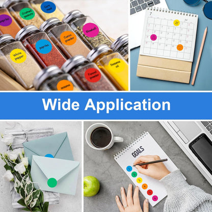 960 Count Home Moving Labels,16 Rolls Different Color Coding Moving Labels for Boxes Stickers + Fragile Moving Stickers + 1 Blank Label Roll for Customized Use
