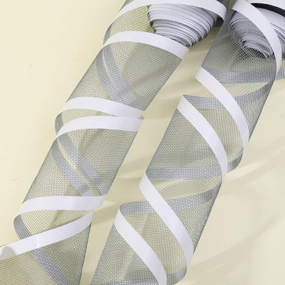 2 Rolls Self-Adhesive Window Screen Repair Tapes Screen Door Tent Net Repair Patch Net (5 Meters/Roll 7cm in Width)