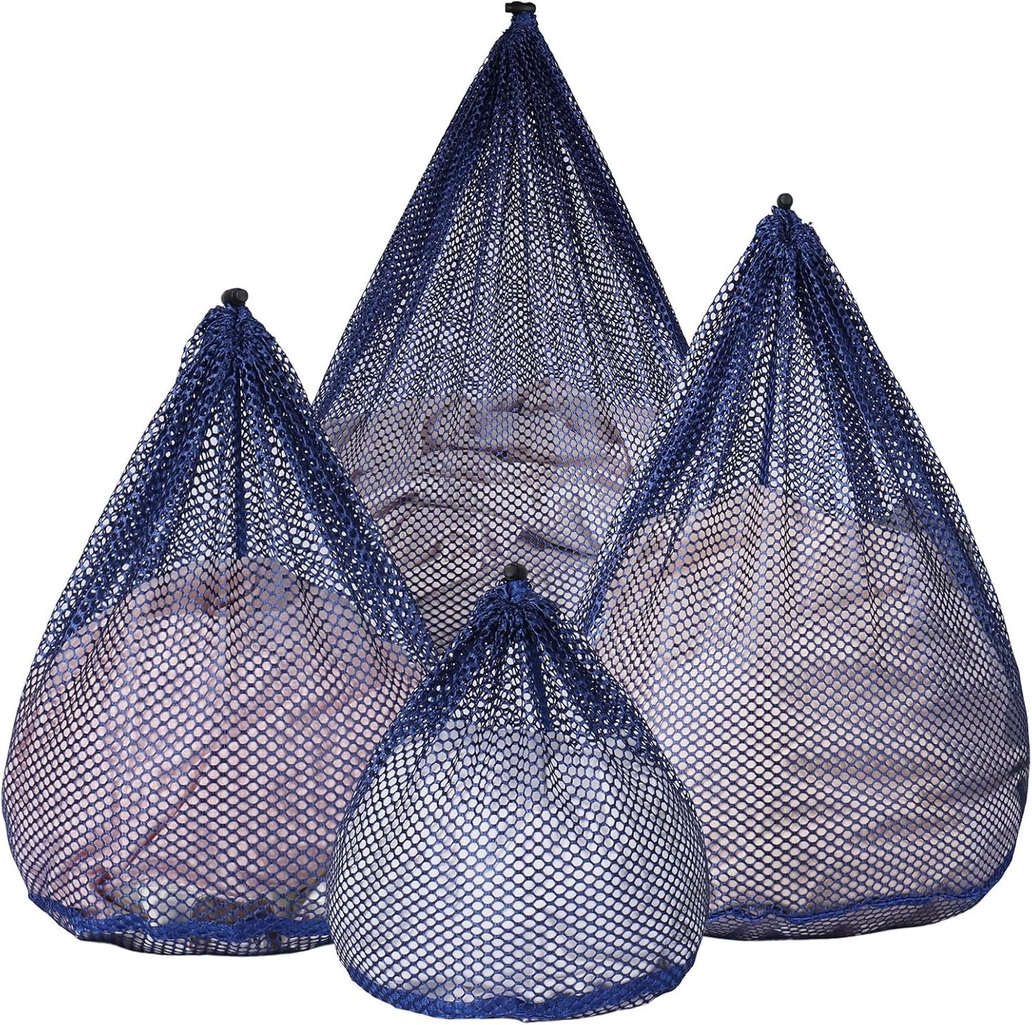 3 Pack XXL Mesh Laundry Bags for Delicates, Extra Large Laundry Wash Bags for Clothes,Bed Linen,Toys with Drawstring Closure Sturdy(3 XXLarge 28 x 26 Inches)