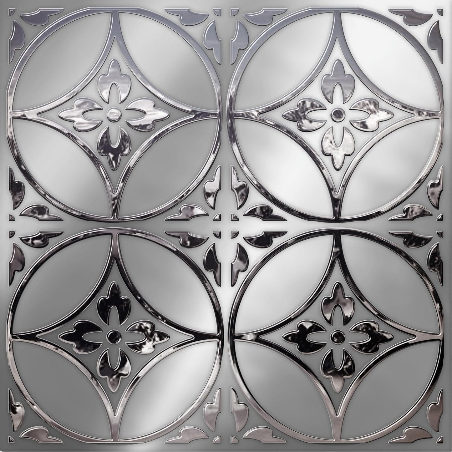 Main Street – 24-Pack of 8 x8 Peel and Stick Backsplash Wallpaper Tiles – Removable Self Adhesive Wall Tile for Kitchen, Renter-Friendly for Your Home and DIY Projects (Patina Copper)
