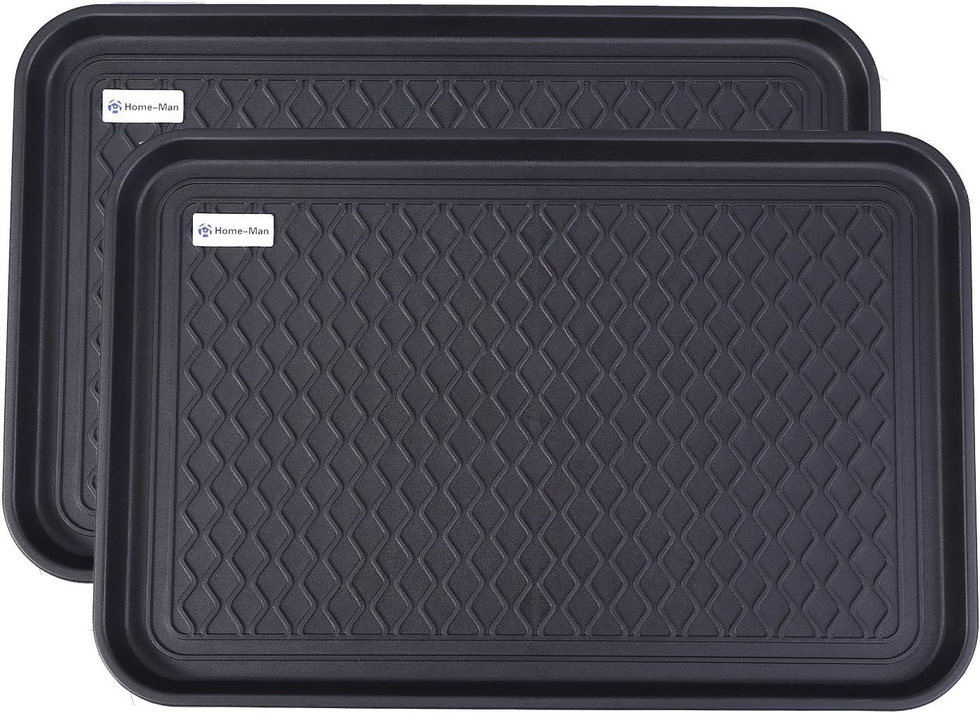 Multi-Purpose Boot Tray Mat,Shoe Tray Mat,Pet Bowl Tray,Waterproof Trays for Indoor and Outdoor Floor Protection,24" x 15"/Medium …
