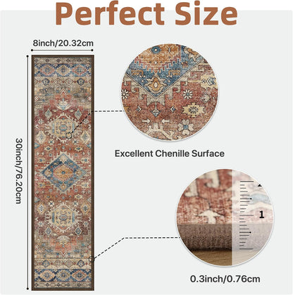 sarben Non Slip Stair Treads for Wooden Steps 15PCS - 8"x30" Indoor Safety Carpet, Edging Mats with TPE Adhesive Backing, Pet and Elderly Friendly Stair Rugs (Taupe) - Colors B