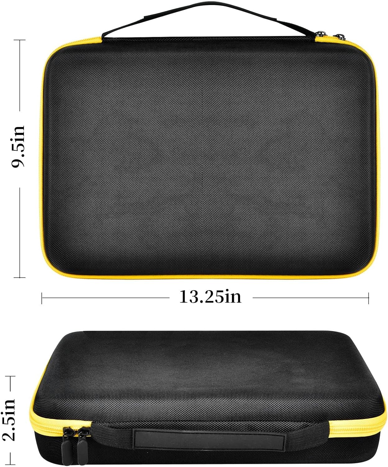Case Compatible with Klein Tools VDV501-851 VDV500-123 VDV226-110 VDV427-300. Storage Carrying Travel Holder for Cable Tester for Scout Pro 3/ Tracer Probe/Wire Stripper and Accessories- Yellow Zipper
