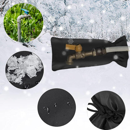 Outdoor Faucet Covers for Winter Freeze Protection,20.4"X8" Hose Bib Covers for Winter,Reusable Thicker Waterproof Insulated Spigot Cover
