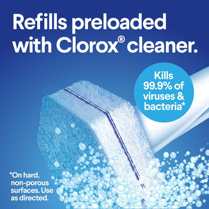 Clorox ToiletWand Toilet Cleaner Refills, Toilet brush, Original, 10 Count