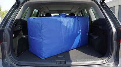 66 Gallon Extra Large Storage Bags, XXL Moving Bags with Zippers & Side Handles, Jumbo Big Storage Totes for Moving & Space-Saving Organization (Black, 66 Gallon, 1 Pack)