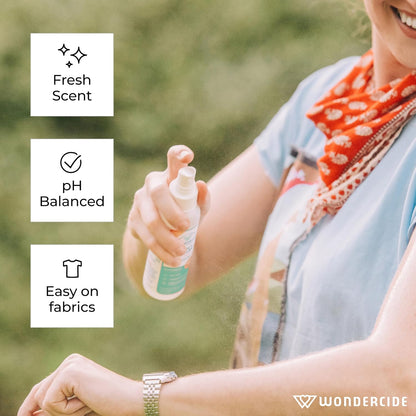 Wondercide - Mosquito, Tick, and Insect Repellent with Natural Essential Oils - Bug Spray and Killer - Safe for Family - Lemongrass 2-Pack of 4 oz Bottle