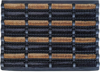 FOOTMATTERS Ninamar Mud Scrubber Tray Mat – 24 x 16 inch