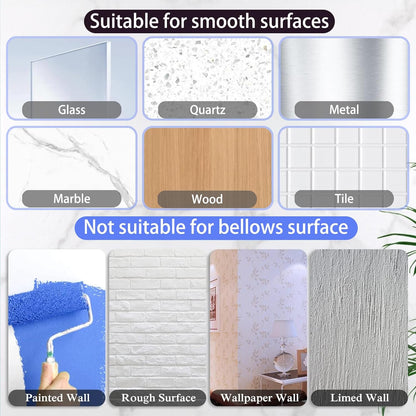30 Pack Self Adhesive Hooks Heavy Duty - 33lb Max, Adhesive Waterproof Sticky Wall Hooks for Bathroom, Kitchen, Closet, Shower, Wall, Door, Keys No Drilling (Transparent)