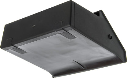 Carlisle FoodService Products Duo-Pan 36" Short Upright Dust Pan & Broom Set, Black