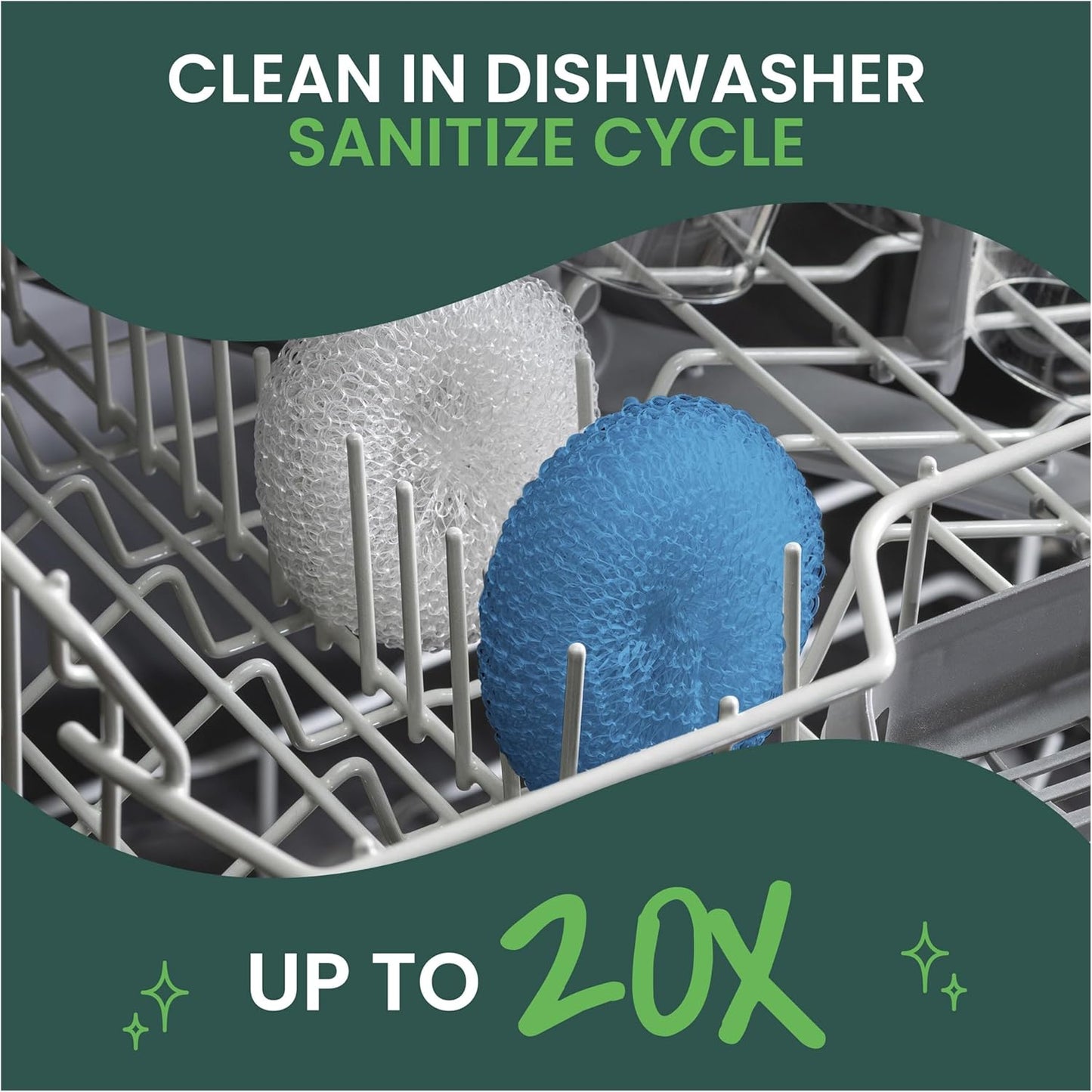 Scotch-Brite Dobie Scrubber Great for Non-Stick Cookware