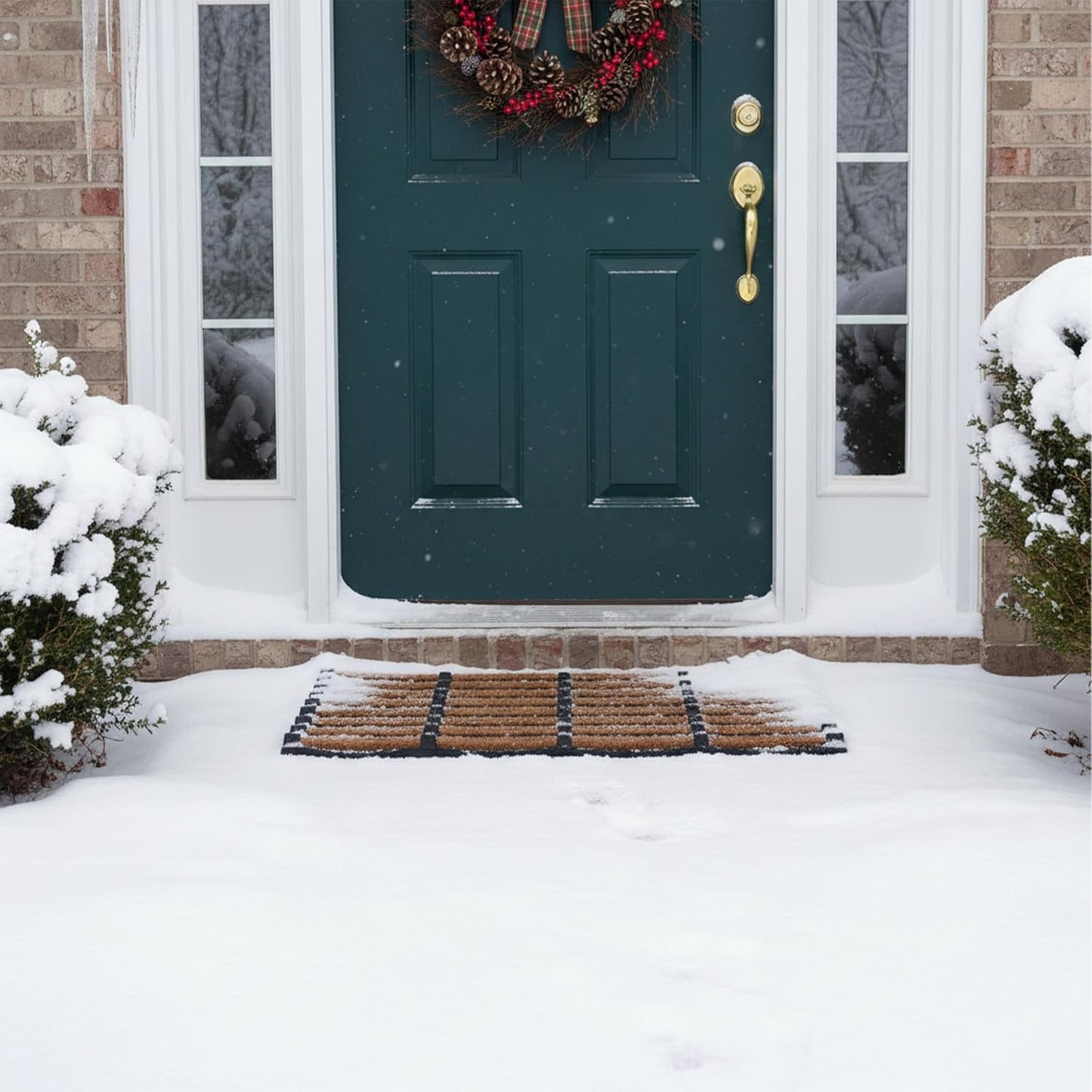 Calloway Mills 112981830 Snow and Mud Scraper Doormat 18" x 30"