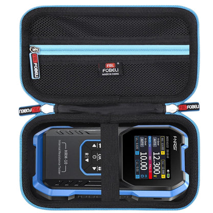 FBLFOBELI EVA Hard Case for FNIRSI HRM-10 Car Battery Tester | for Klein Tools ET270/MM460S/MM400/MM420/MM325/MM300 Digital Multimeter, Shockproof & Water-Resistant, Tool Carrying Bag