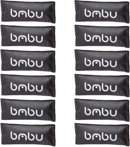 bmbu Charcoal Shoe Deodorizers - Activated Natural Bamboo Air Purifying Bag Insert for Sneakers Oder Eliminator Mini Bags -Absorber/Freshener for Gym Bag,Drawer,Closet,Car,Home, Cat Litter
