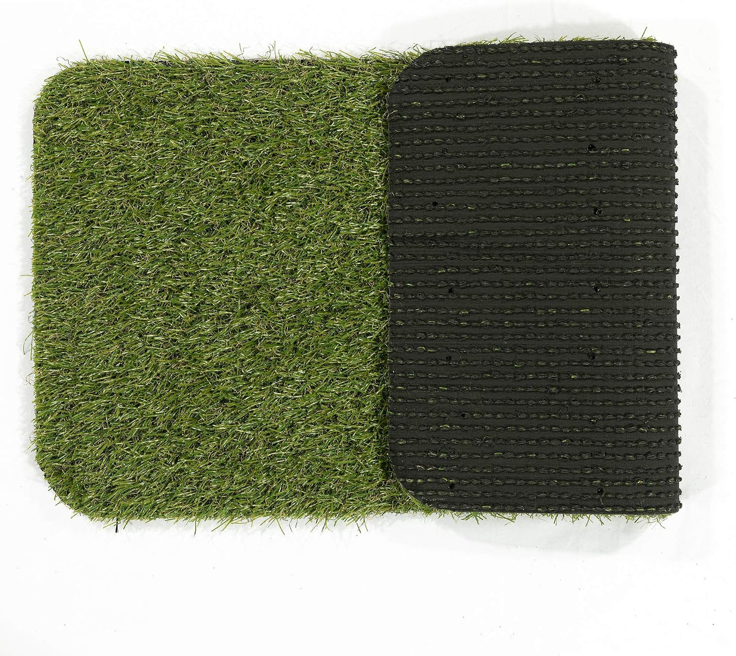 Ottomanson Indoor/Outdoor Boot Tray Non-Slip Rubber 16" x 32" Modern Entryway Mat for Entryway, Patio, Backyard, Garage, 16" x 32", Black