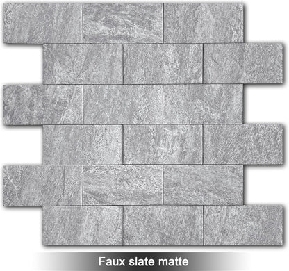 BeNice Peel and Stick Backsplash for Kitchen,Bathroom Wall Backsplash Tile Peel and Stick Shower Tiles Waterproof(10sheets,Rustic Beige)