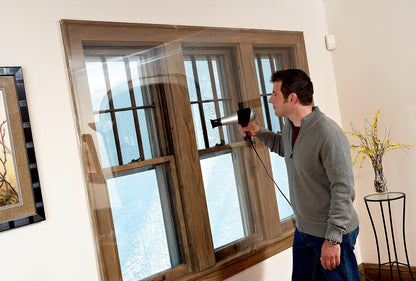 3M Indoor Window Insulation, Insulator Kit for 3 Windows 3ft x 5ft, Keeps Cold Air Out and Warm Air In, Includes Heat Shrink Window Film and Scotch Window Film Mounting Tape (2130W-6)