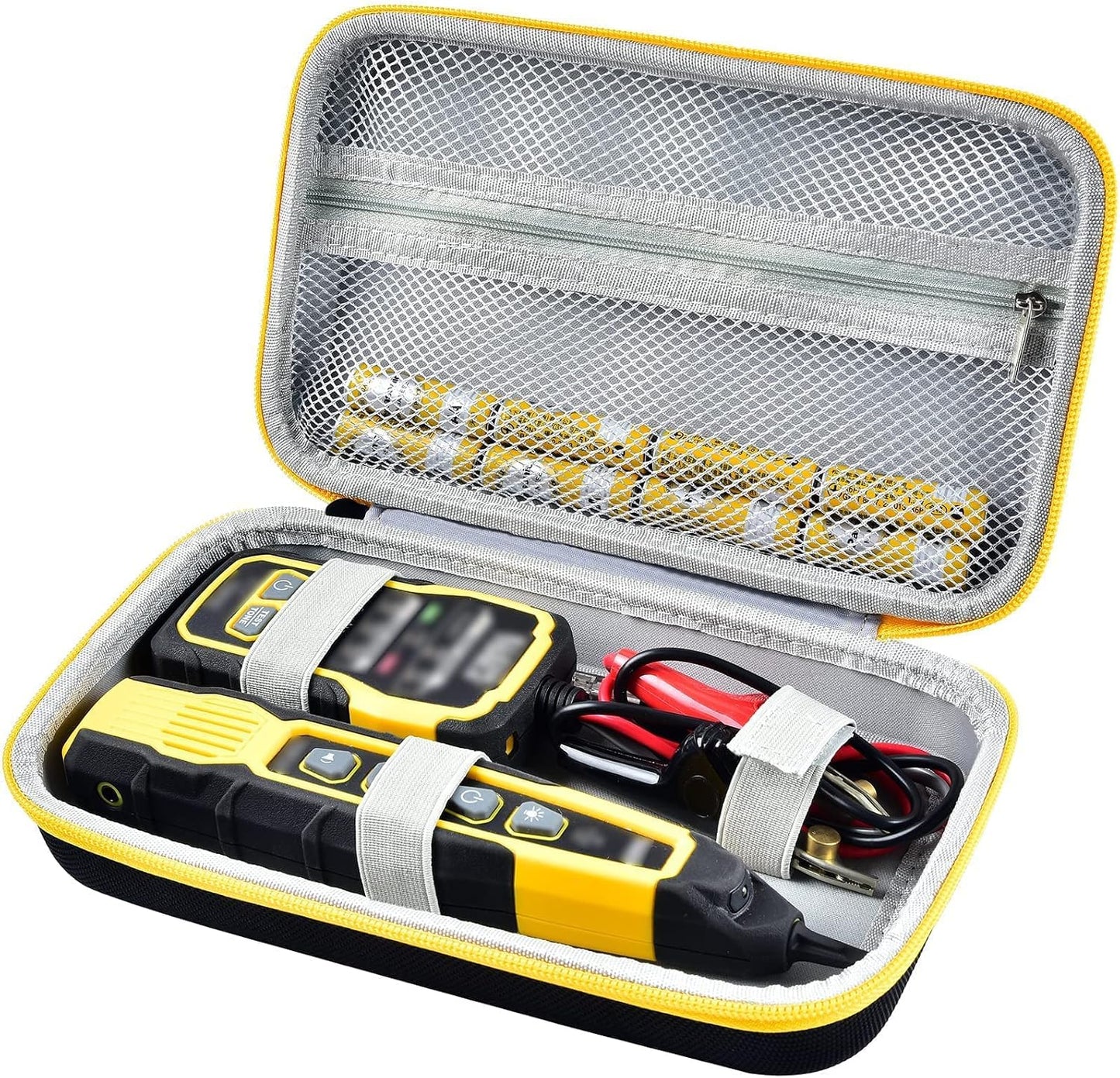 Case for Klein Tools VDV500-705/820/063 Wire Tracer Tone Generator,Bag Only | Probe Kit Continuity Tester Holder, for Ethernet / Telephone / Speaker / Coax / Cable Toner, for Electricians, Jet Black