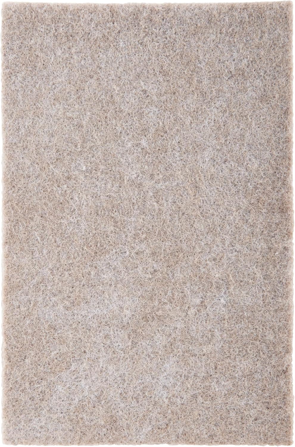 Scotch Felt Pads Beige, 2 Large Pads 4 x 6 in, Felt Furniture Pads for Protecting Hardwood Floors, Easy-to-Apply, Self-Stick Design, Reliable Protection from Nicks, dents and Scratches (SP845-NA)