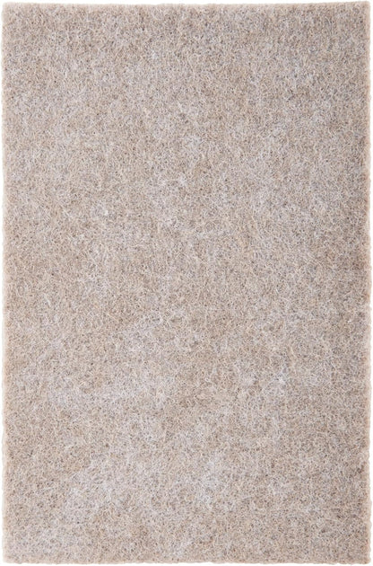 Scotch Felt Pads Beige, 2 Large Pads 4 x 6 in, Felt Furniture Pads for Protecting Hardwood Floors, Easy-to-Apply, Self-Stick Design, Reliable Protection from Nicks, dents and Scratches (SP845-NA)