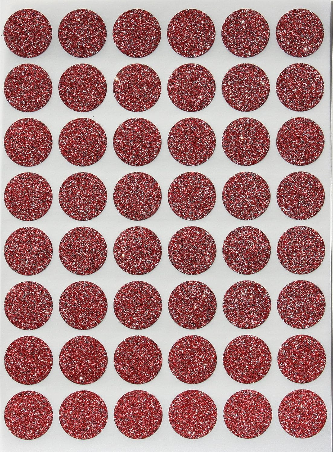 Royal Green Dot Sticker 11/16" Inch (17mm) Colored Labels in Purple - 2400 Pack - Colors B