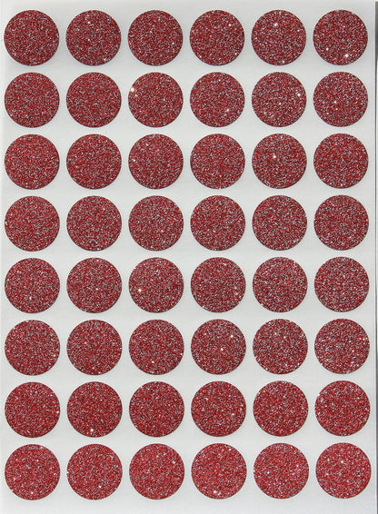 Royal Green Dot Sticker 11/16" Inch (17mm) Colored Labels in Purple - 2400 Pack - Colors B