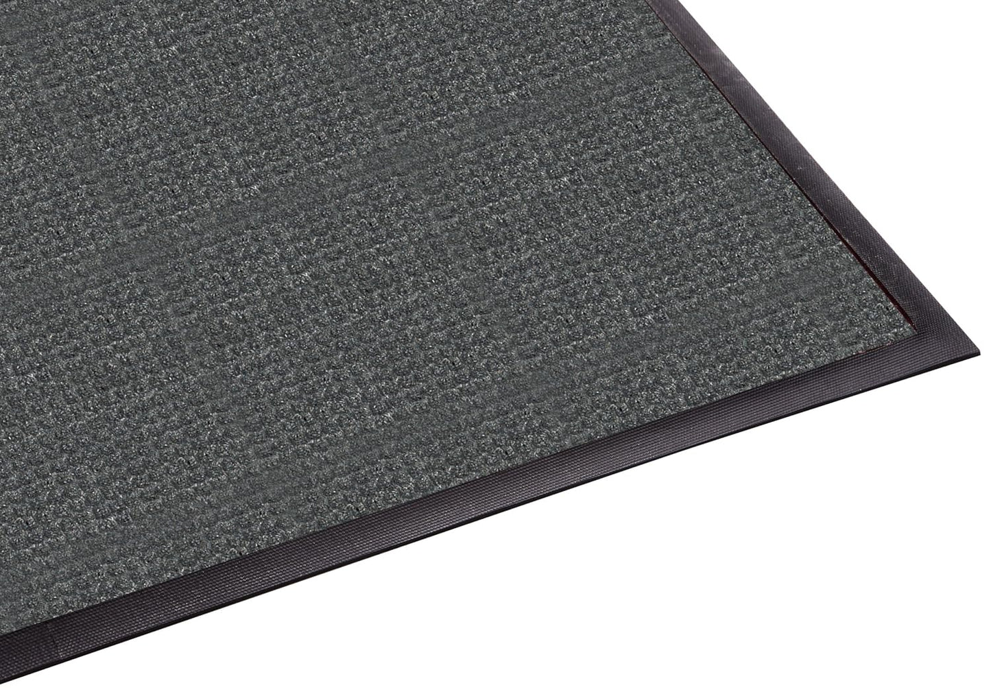 Guardian WaterGuard Indoor/Outdoor Wiper Scraper Floor Mat, Rubber/Nylon, 3'x4', Grey